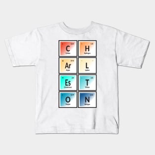 Charleston City | Periodic Table of Elements Kids T-Shirt